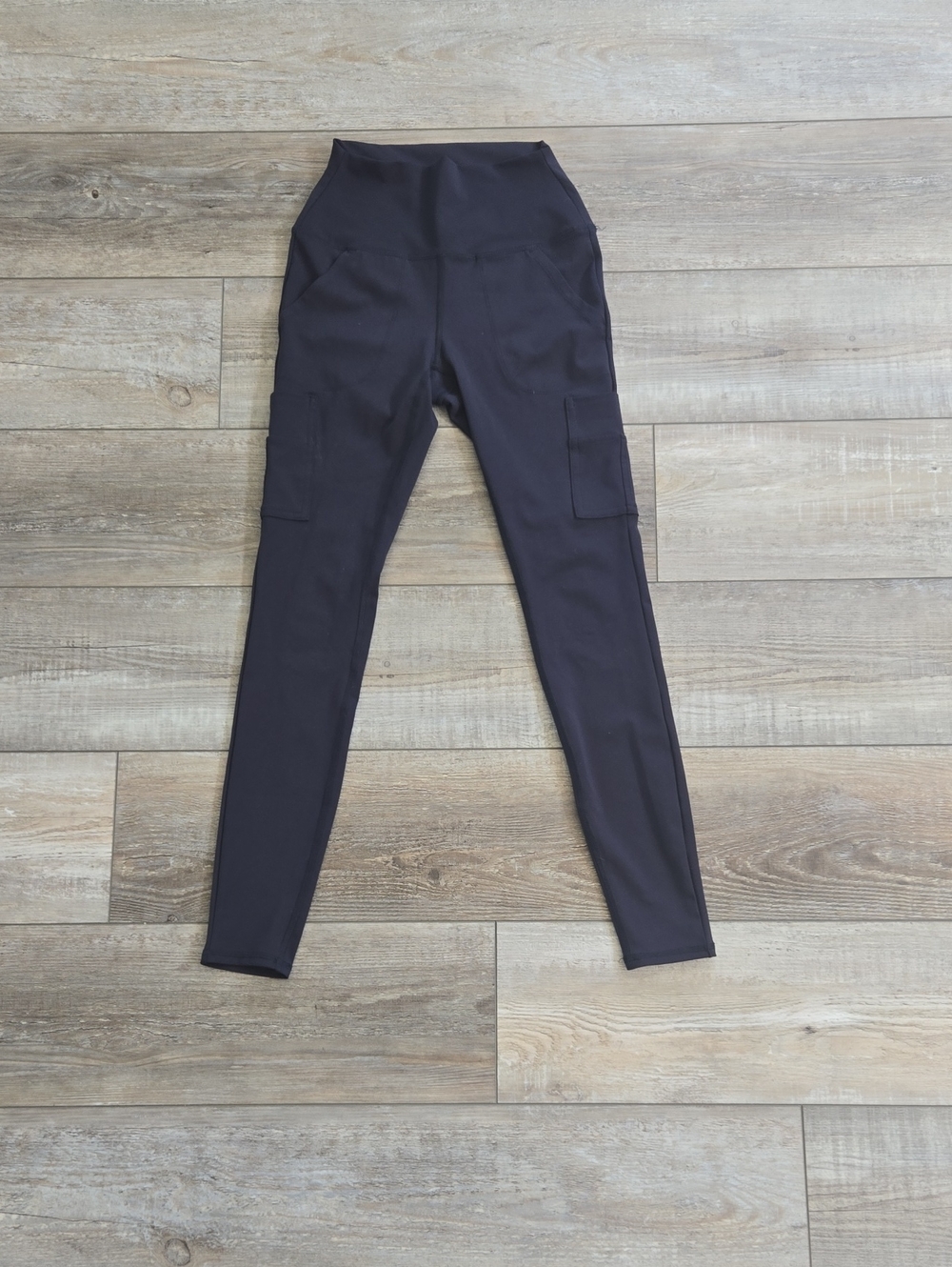 Spyder High-Waist Women’s Cargo Pocket Leggings - Black